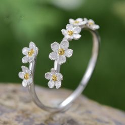 Bague Myosotis Argent